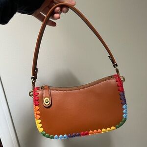 Coach Swinger 20 with Rainbow Crochet (LIMITED EDITION)